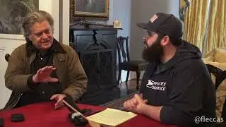 Stephen Bannon Talks 2018 Midterm Elections, Trump at War, and More with Fleccas