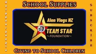TEAM STAR FOUNDATION/Giving to School Children/ School Supplies (Part3)
