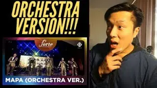 SB19 MAPA (Orchestra Ver.) Reaction - WOW SUPER GANDA!