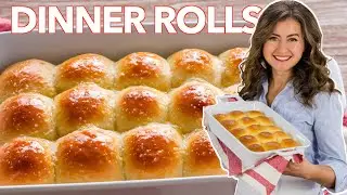 The Best Fluffy DINNER ROLLS Recipe