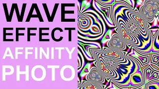 Wave Effect Procedural Texture In Affinity Photo | How To | Graphicxtras