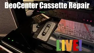 B&O BeoCenter 9300 Cassette Deck Repair LIVE! | Mastergeko4