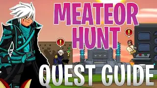 AQW /join MeateorHunt Quest Guide + Merge Shop | Cysero - Warlic and Lim's Quests