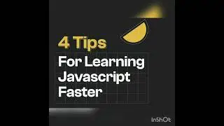 4 Tips For Learning JavaScript Faster | #shorts