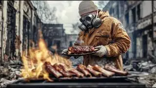 Heart of Chornobyl BBQ Ribs - S.T.A.L.K.E.R. Cooking Adventure 🌆🔥