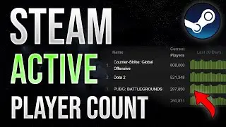 How to Get Current Player Count for Steam Game