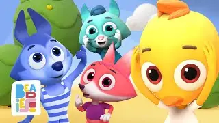 Beadies — Head, ears, nose, eyes — Songs for kids (Head, shoulders, knees and toes)