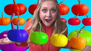 Growing Pumpkins (Like Mary had a little Lamb)  | Kids Songs about vegetables and food