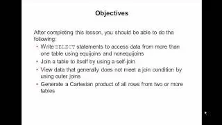 Oracle SQL Video tutorial 32 - NATURAL Joins