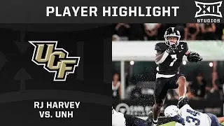 RJ Harvey's Week 1 Rushing Campaign vs. New Hampshire