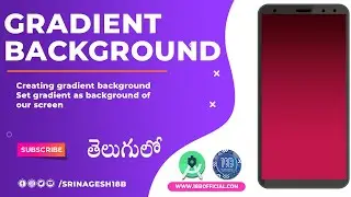 How To Create Gradient Background And Set It As background