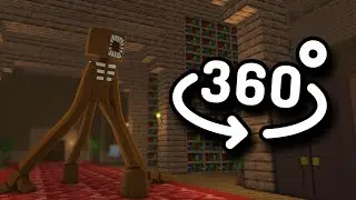 Doors Library Figure Scene - Minecraft 360° VR Animation