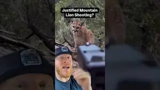 Justified Mountain Lion SHOOTING!? #shooting #mountainlion #justified #muleyfreak