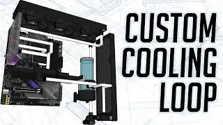 PLANNING A WATERCOOLING LOOP: Using SketchUp & Photoshop to plan a loop