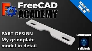 How to model an easy part for CNC machining in FreeCAD - Product Design - Flowwie & sliptonic