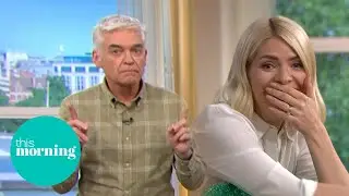 Phillip & Holly Lose Their Minds as Spin to Win Goes Wrong... Again! | This Morning