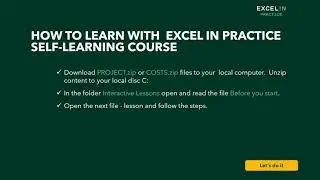 Excel in Practice   eLearning course