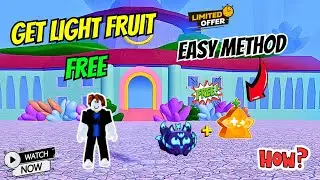 HOW TO GET LIGHT FRUIT FAST & EASY in Blox Fruits! 🌟Roblox | Blox fruits Free Fruits