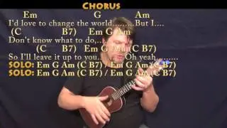 I'd Love To Change the World (Ten Years After) Ukulele Cover Lesson with Chords/Lyrics