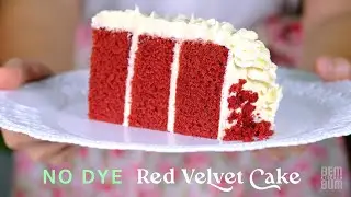 Red Velvet Cake without Artificial Food Colouring. Perfect to Bake your Way into Someone’s Heart !