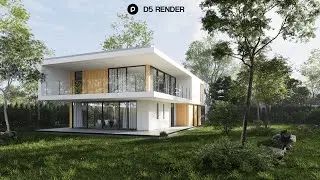 D5 Render Time Lapse | Обучение d5 render