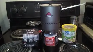 MSR Reactor Stove With Cooking Mod.