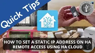 How to set a Static IP address on Home Assistant - Remote Access using Home Assistant Cloud