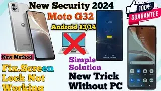 Moto G32 Frp Bypass New Solution 2024💥All Moto Frp Bypass Lock Remove Without PC @MOBITECH-ry6gp