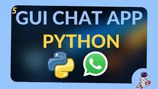 Python tkinter chat app in python