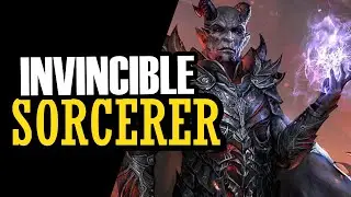 ESO SOLO PVE Sorcerer Build - BATTLEMAGE ⚡- Unique HYBRID 2h & Staff Build for Solo Gameplay in ESO!