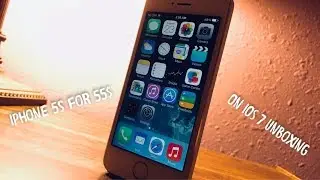 iPhone 5s On iOS 7 Unboxing