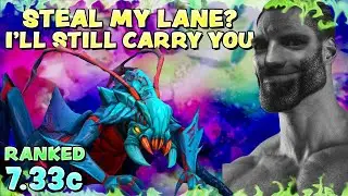 STEAL MY LANE? I'LL STILL CARRY YOU | RANKED WEAVER SUPPORT