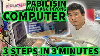 Learn how to Speed Up your computer in 3 Minutes with 3 steps (English Subs)