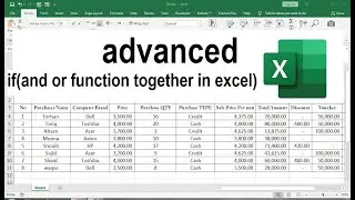 advanced if function in excel