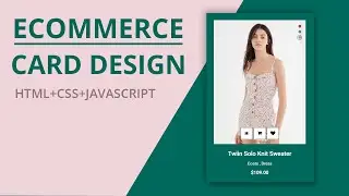 Awesome Product Card using By Html Css Javascript | Resposnive