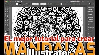 El mejor tutorial para crear mandalas en Illustrator