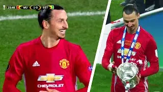 How Zlatan Won 3 Trophies at Man United