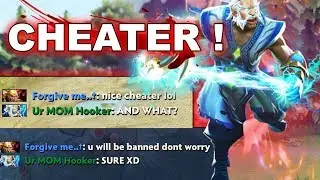 Dota 2 Cheater - ZEUS with FULL PACK OF CHEATS, MUST SEE!!!