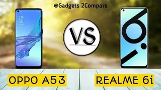 Oppo A53 vs Realme 6i mobile full comparison