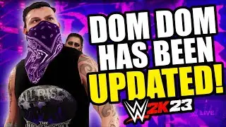 Dominik has been UPDATED!! | WWE2K23 Modding Tutorial