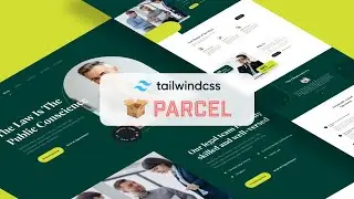 How to build modern website using Parcel and TailwindCSS.