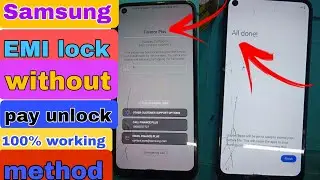 Samsung finence lock ||  Samsung finance plus lock unlock without pay EMI. EMI diye bina finance loc