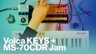 Volca Keys and Zoom MS-70CDR Ambient Jam