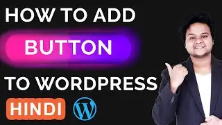 How to Add Attractive Button In WordPress Posts | Best Free Button Plugin - Hindi