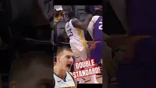 Jokic’s reaction after getting ejected without punching anybody 
