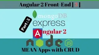 Part-[05]: Front-End By using Angular 2  CREATE and UPDATE operation of CRUD