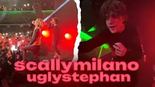 ВЫСТУПЛЕНИЕ SCALLY MILANO и UGLYSTEPHAN | | ЕЛЯ НА КОНЦЕРТЕ  АГЛИСТЕФАНА