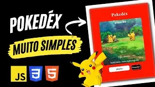 Como criar uma Pokedex com HTML, CSS e JavaScript - Muito Simples #html #css #javascript