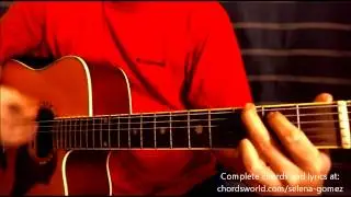 Stars Dance Chords by Selena Gomez - How To Play - chordsworld.com