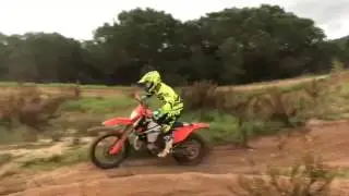 2017 KTM 125 XCW TESTING ON TIGHT TRACK